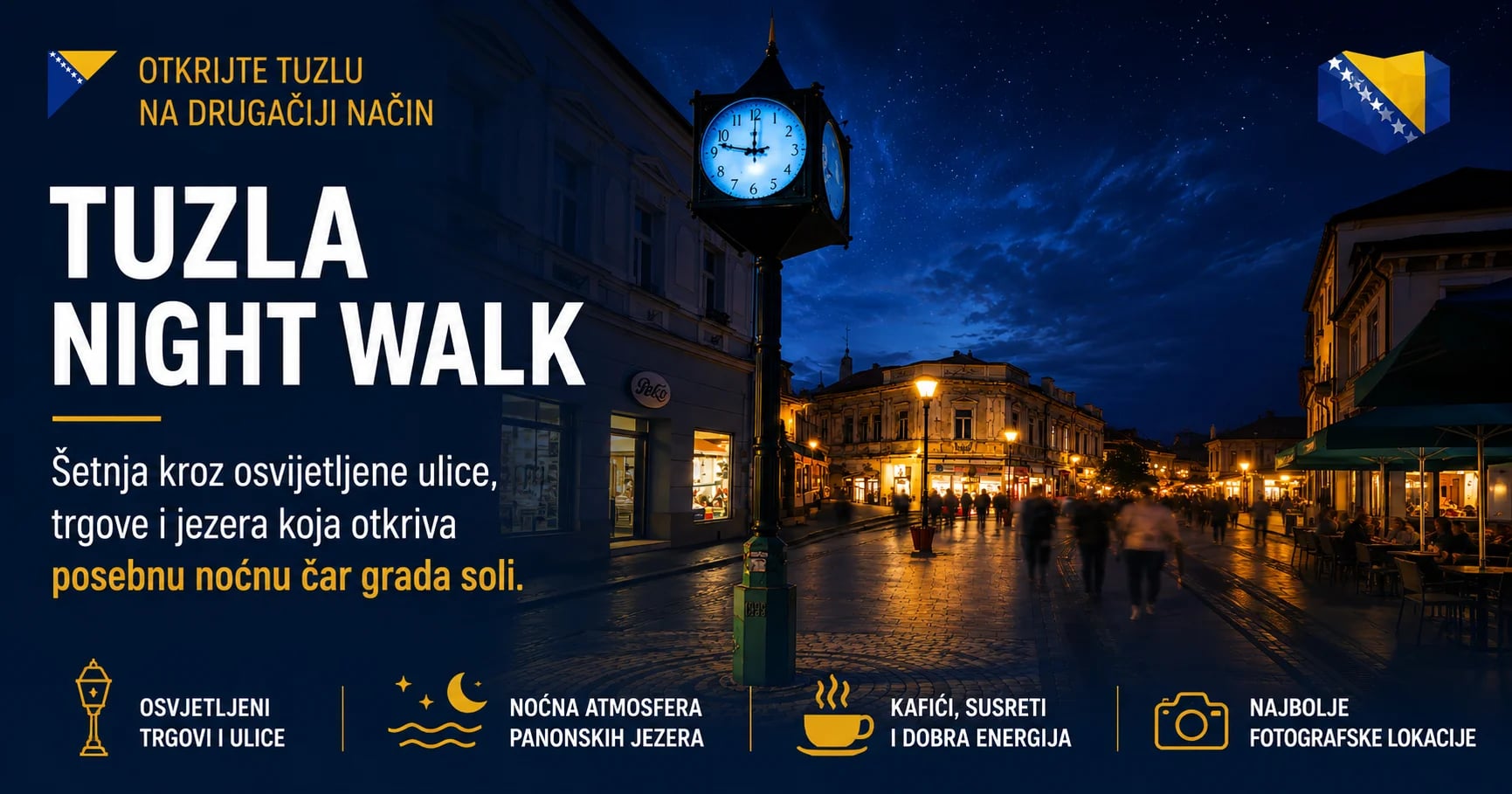 Tuzla Night Walk